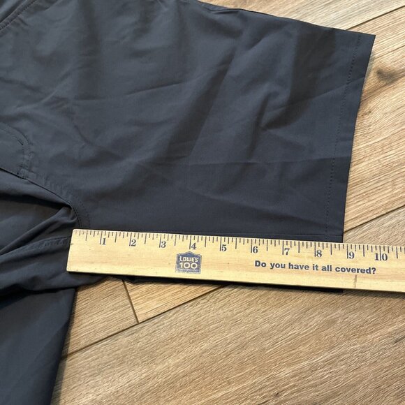 OOBE Lightweight Uniform Shorts SZ 28x9 Gray Cargo Elastic Waist Stretch OB4011 - Picture 5 of 8